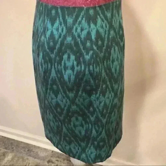 Rachel by Rachel Roy Tribal Print Side Zip Pencil - Picture 3 of 7